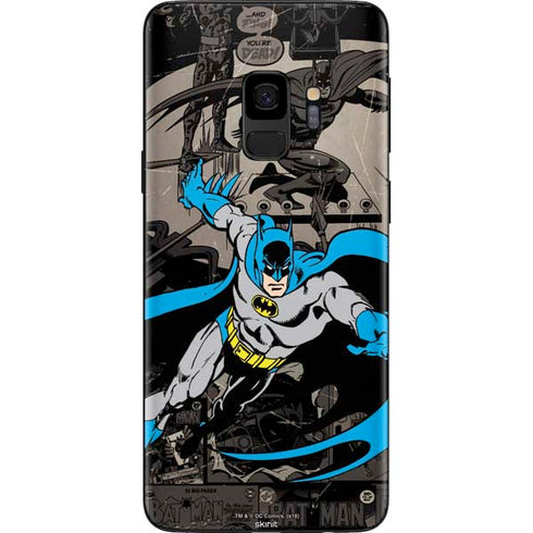 DC Comics Batman Classic Art Galaxy S9 Skin